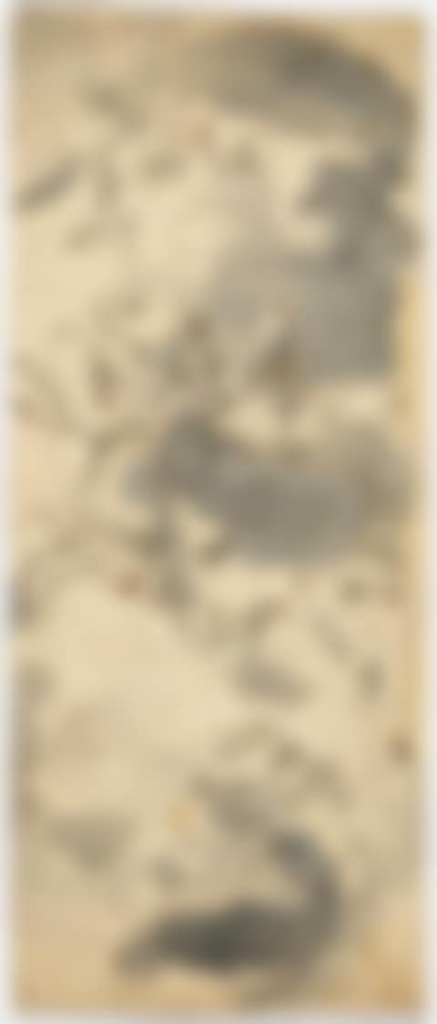 Design for a ceiling painting with putti in clouds. (preview)