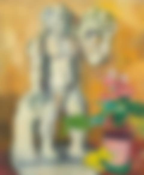Nature morte avec sculpure. (preview)