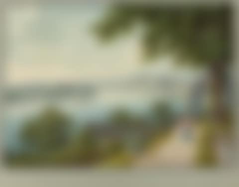 View of Basel, taken from the rampart near the port of St. Jean (preview)