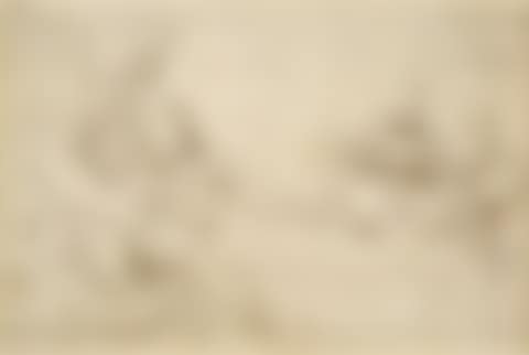 Resting maid, with a putto with amphora next to her (preview)