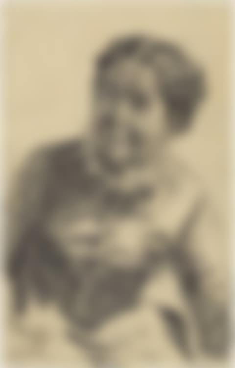 Portrait of a lady, turned slightly to the left (preview)