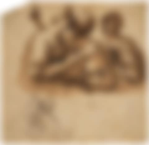 Figure studies of a salutation scene (preview)