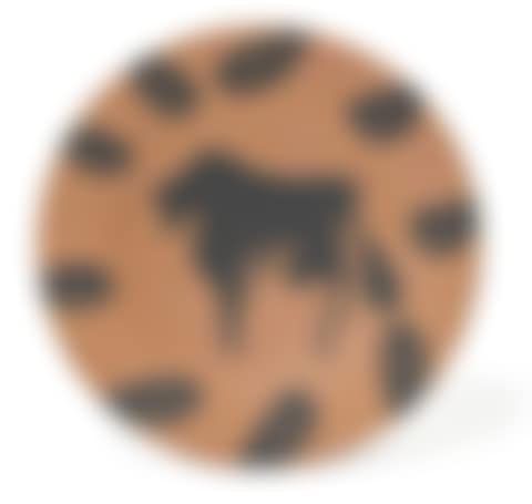 Taureau, marli aux feuilles (preview)
