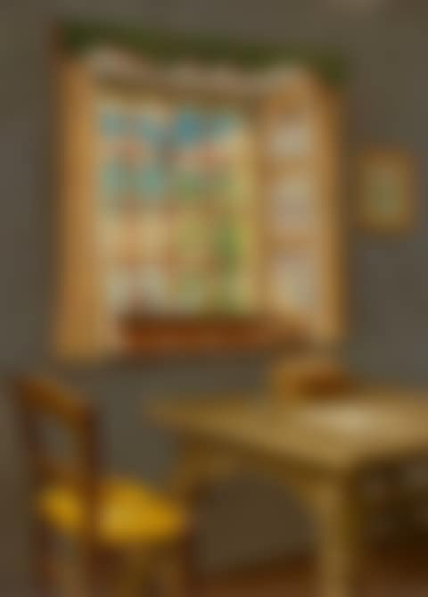 Interior with a view from the window (preview)