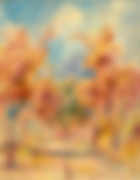 L"allée d"arbres (preview)