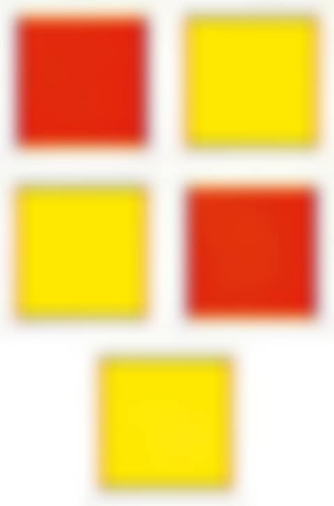 5 sheets: Rot, Gelb, Weiss, Blau (preview)