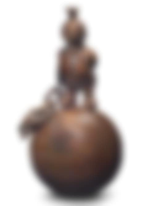 Money bag man with ball and chain (preview)