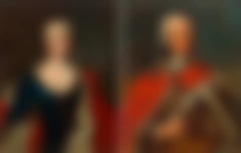Pair of works: Portraits, probably of Karl Albrecht of Bavaria (1697-1745) and his wife Maria Amalia of Austria (1701-1756) (preview)