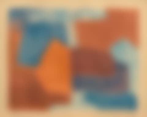 Composition in red and blue (preview)