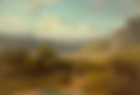 Flusslandschaft mit Figur. (preview)