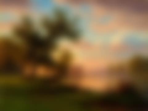 Evening by the lake shore. (preview)
