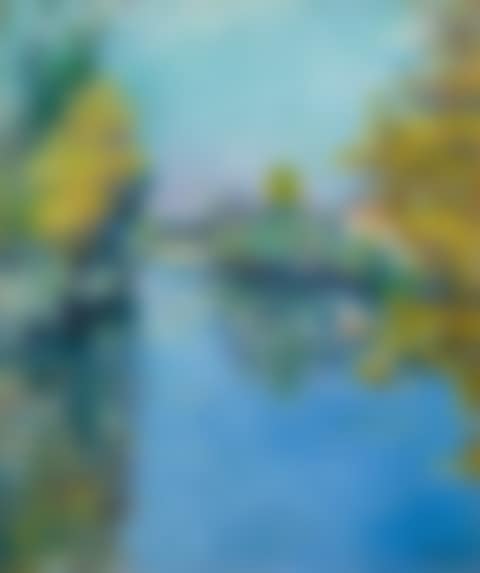 Petit bras de la Seine, effet d"automne (preview)