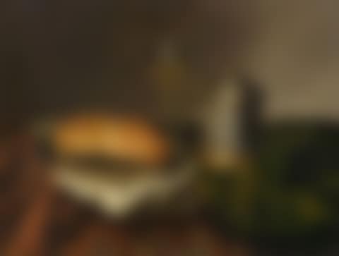 Still life with bread, wine and silver utensils (preview)