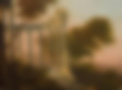 Landscape with ruins and figures (preview)