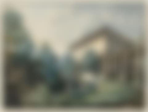 Gun salute in the garden of a villa (preview)