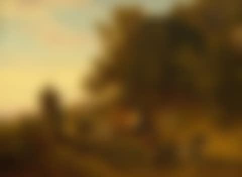 Southern landscape with figures; Südliche Landschaft mit Figuren. (preview)