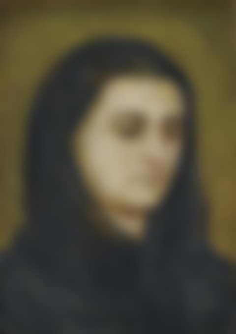 Angela Böcklin with black headscarf (preview)