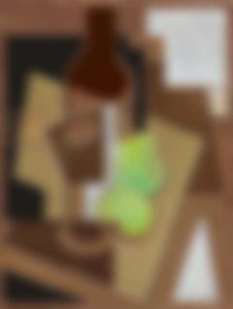 Bouteille et poires (preview)