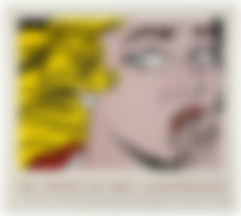 "Crying Girl", The Parrish Art Museum exhibition poster (preview)