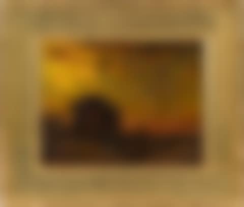 Storm at sunset. (preview)