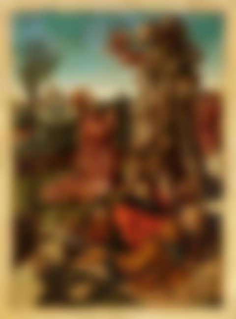 Christ at the Mount of Olives. (preview)
