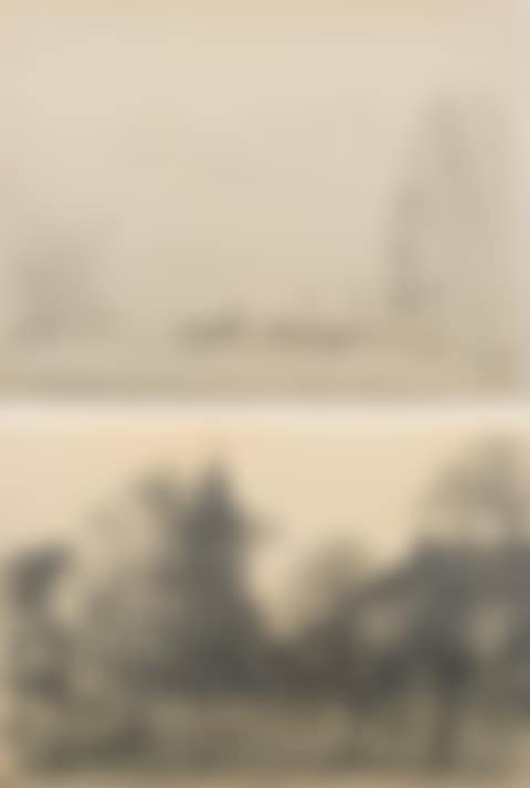 2 Drawings: "Astenberg" and "Wittlaer - Düsseldorf". (preview)