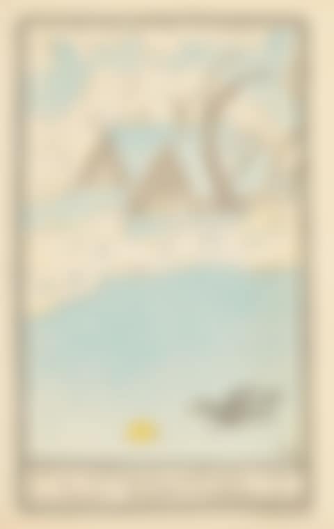 "Winter landscape with crow" (preview)