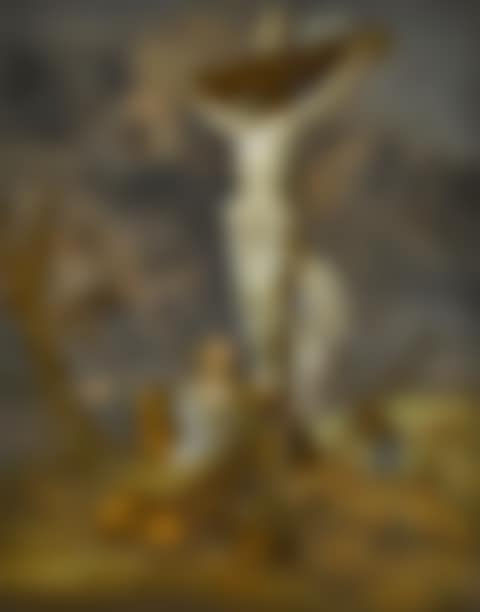 The mourning Mary Magdalene on the cross (preview)