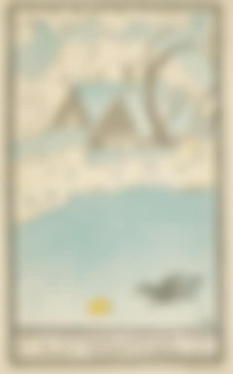 "Winter landscape with crow" (preview)