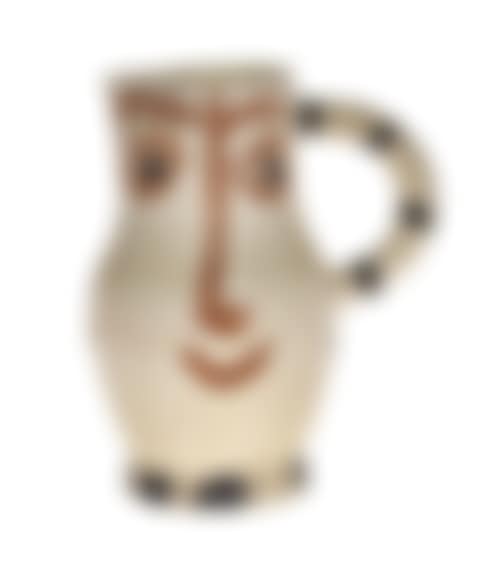 Jug "Quatre visages"; Madoura) (preview)
