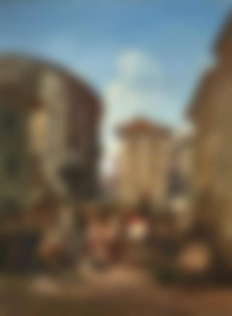 Piazza Montanara near the Capitol in Rome (preview)