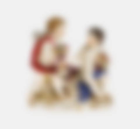 PAIR OF FIGURES; "Cupid Group" (preview)