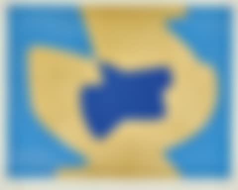 "Composition in blue and yellow" (preview)
