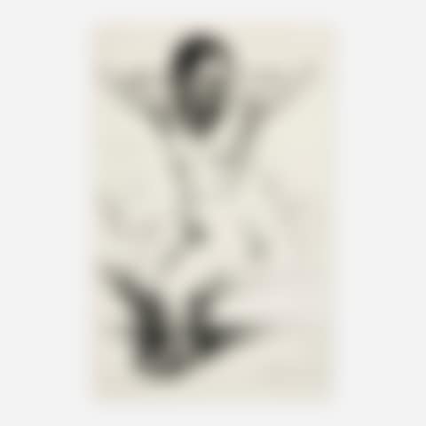 Desnudo sentado con brazos levantados (Frida Kahlo) (preview)