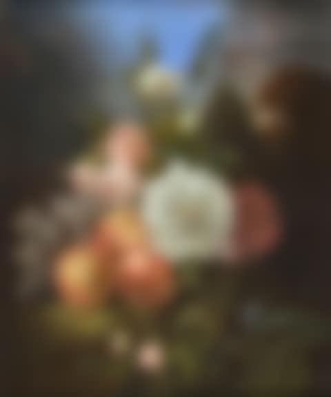 Still life with flowers and fruits (preview)
