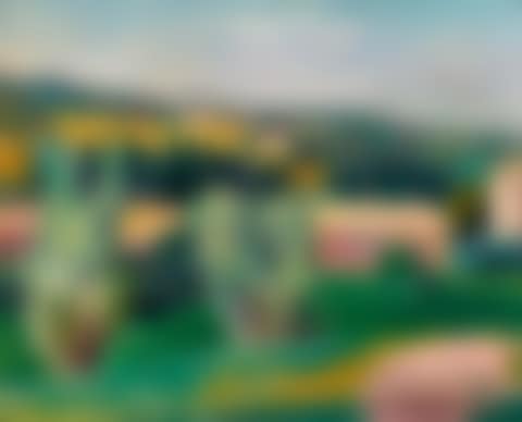 "Paysage près d"Aix-en-Provence" (preview)