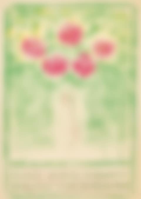 "Flower vase with rose" (preview)