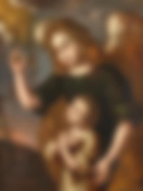 Archangel Michael with baby Jesus (preview)