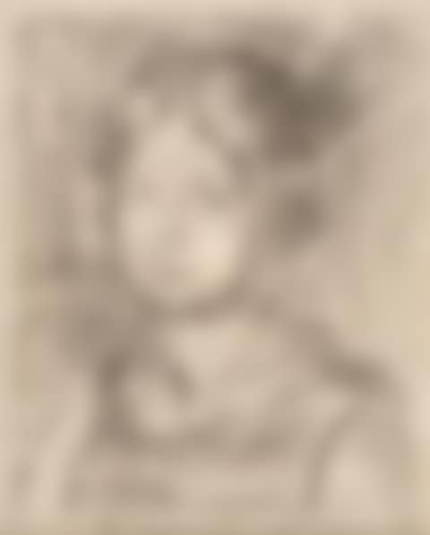 Breast portrait of a young woman (preview)