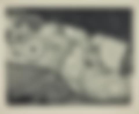 "Lamav akt kanepiriidel, II" (Reclining nude on hemp, II). (preview)