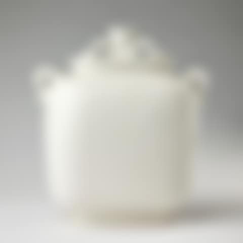 Urn with cover, "Carrara" (preview)