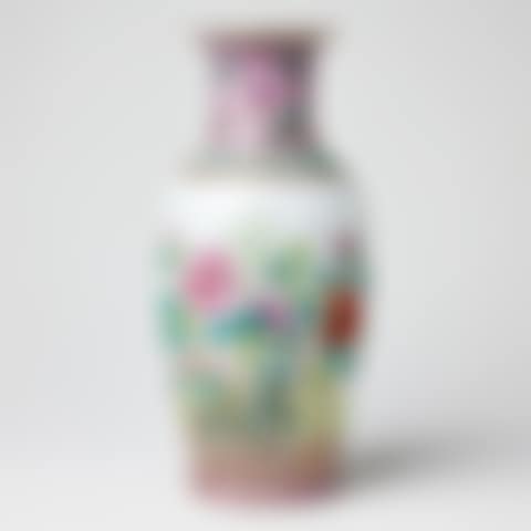 A FAMILY ROSE "PEONIES" VASE (preview)
