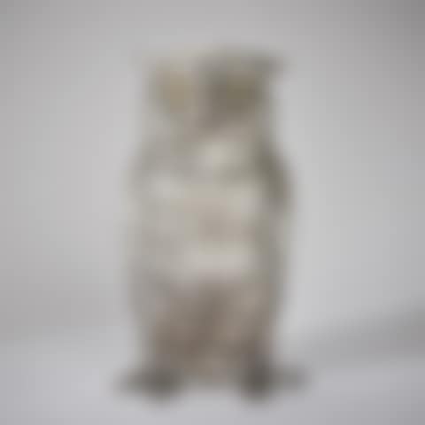 A German late 19th/early 20th century parcel-gilt silver owl/cigarette-box (preview)