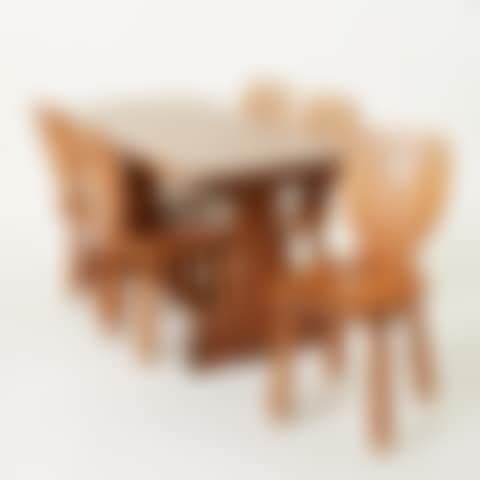 DINING TABLE & CHAIRS 5 pcs (preview)