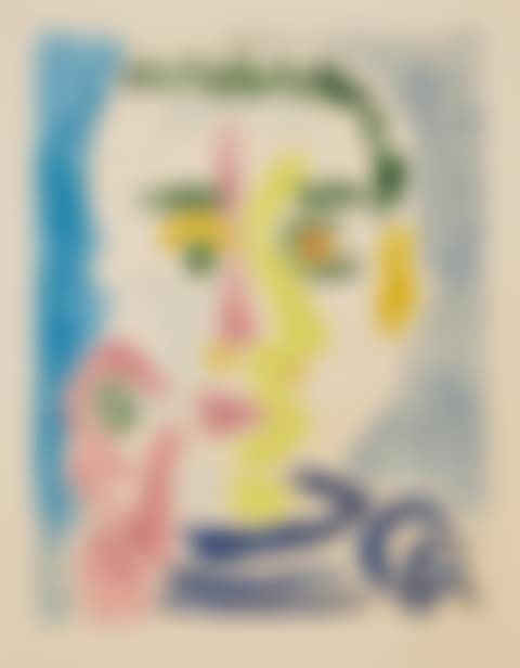 Fumeur à la Cigarette Blanche. (preview)