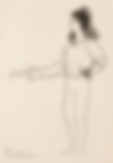 Dancer at the Barre (From 14 Dessins originaux Gravés sur Cuivre) (preview)