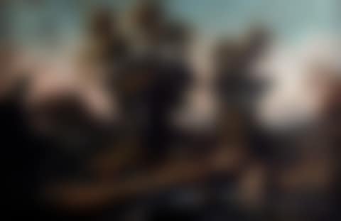 Landscape with bridge and wayfarers (preview)