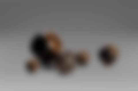 Lot of 5 marble spheres (preview)