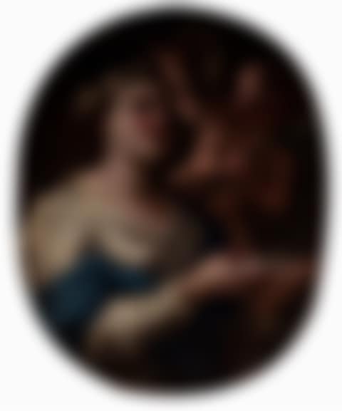Saint Lucy with an Angel (preview)
