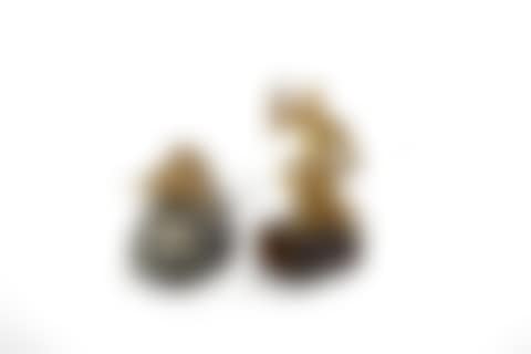 two small gilt bronze sculptures (preview)